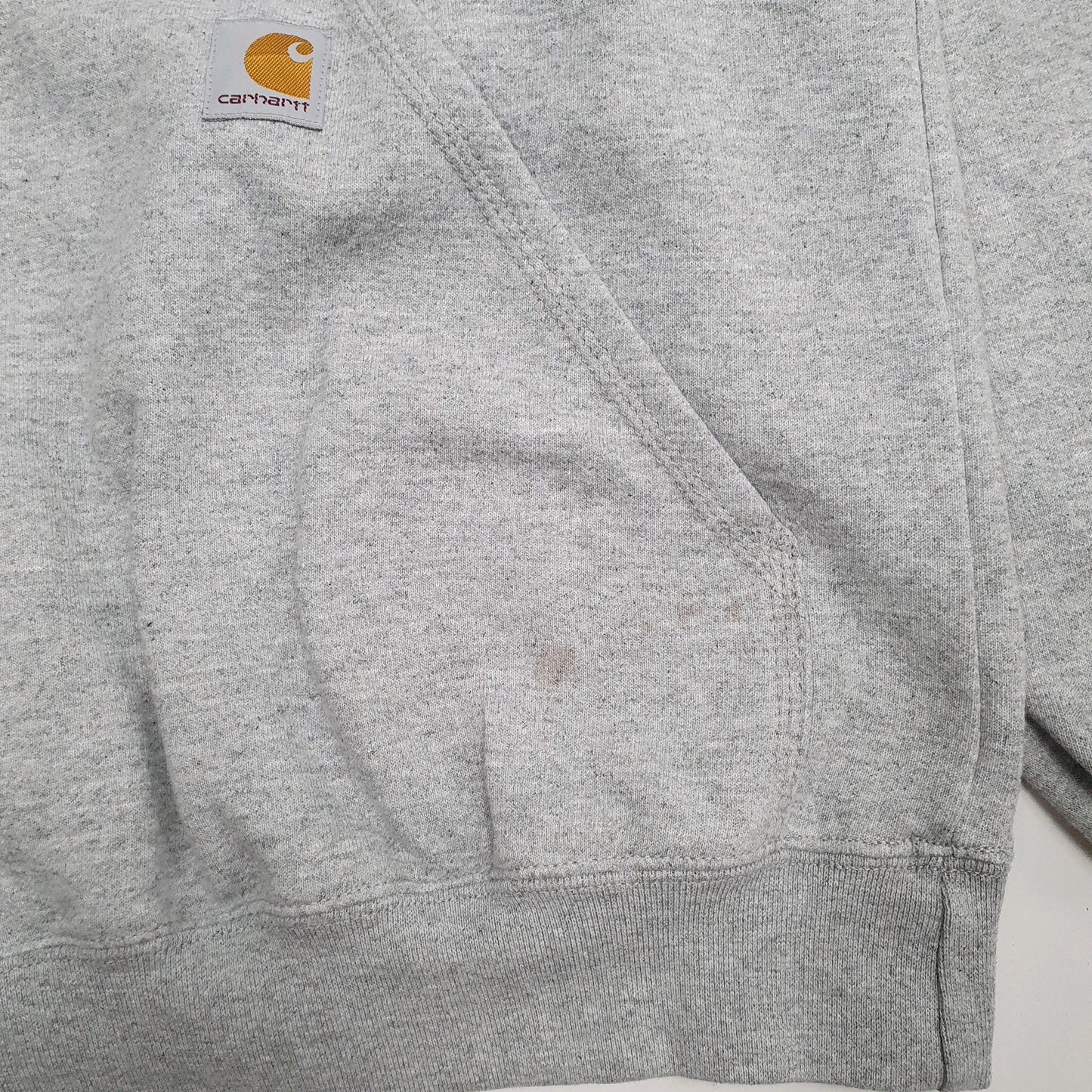 Mens Grey Carhartt  Hoodie Jumper