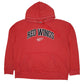 Mens Red NHL Detroit Red Wings Hoodie Jumper