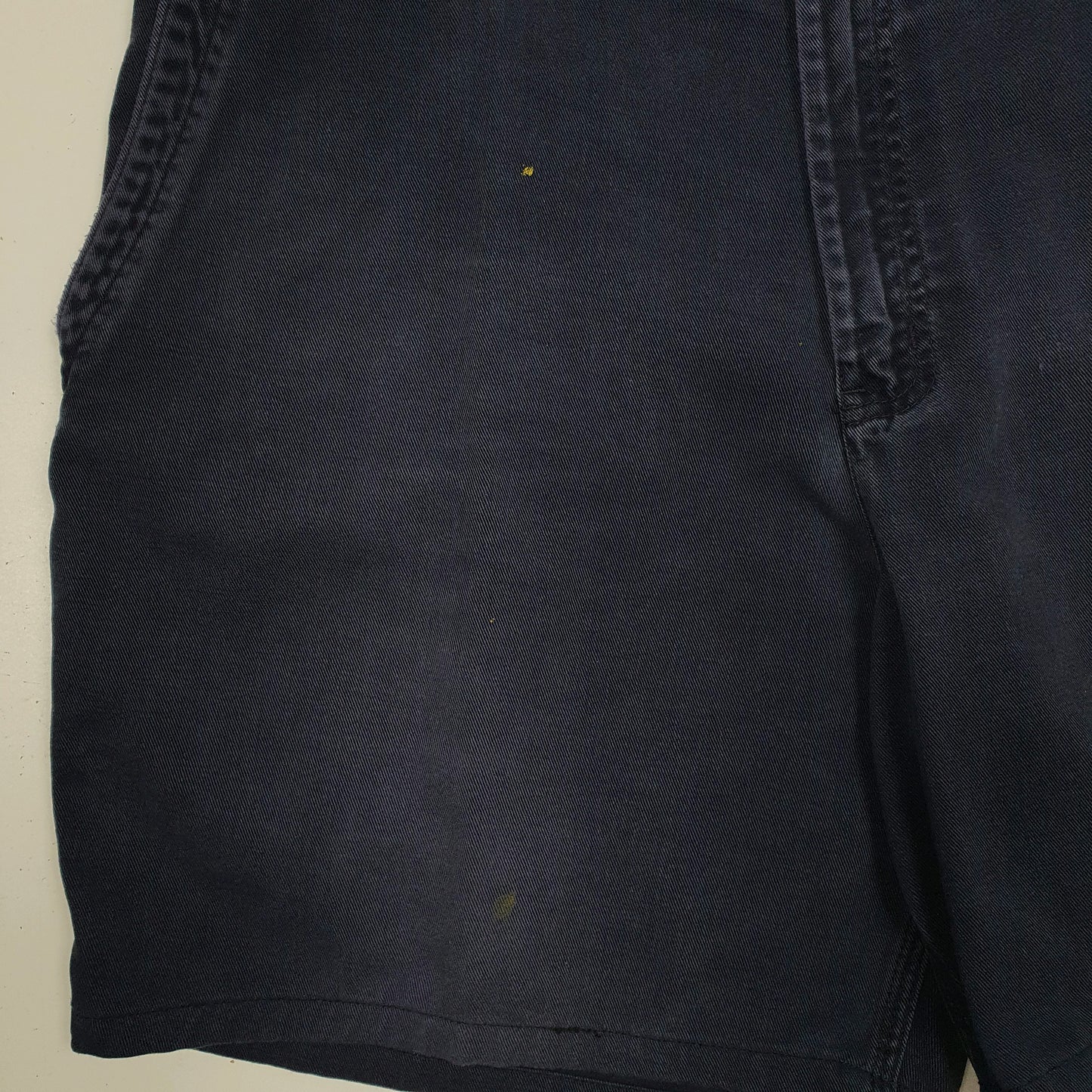Mens Navy Carhartt   Shorts