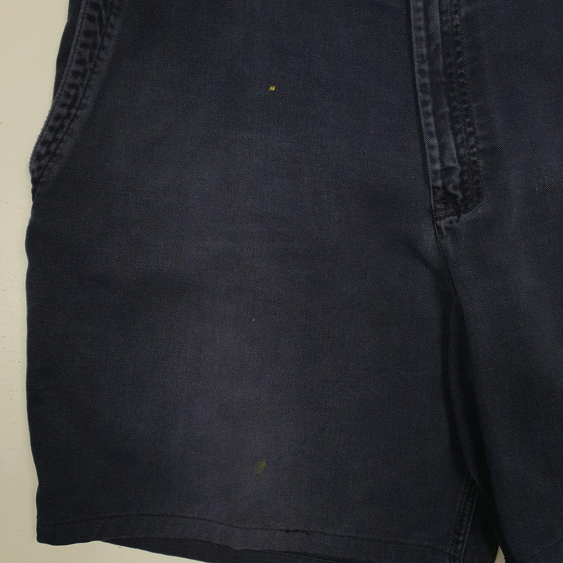 Mens Navy Carhartt   Shorts