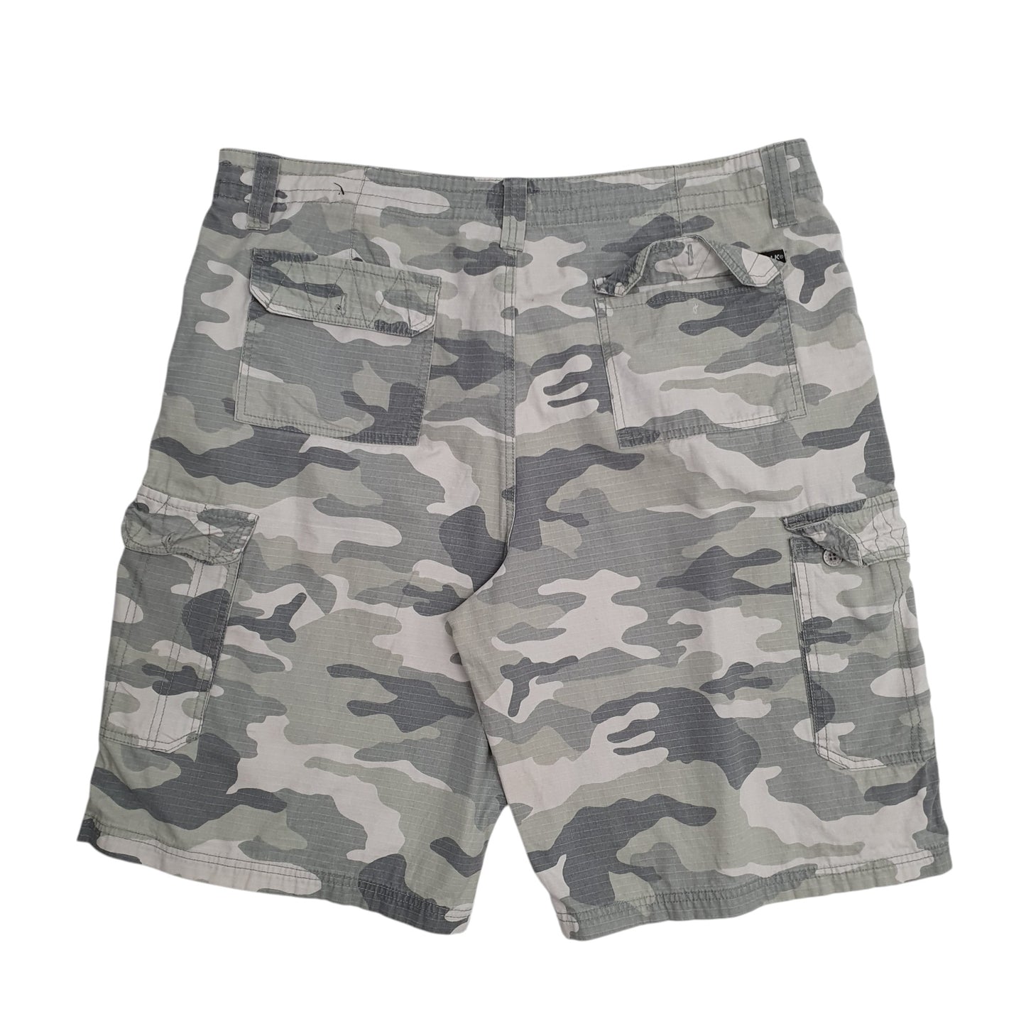 Mens Grey Airwalk Camo  Shorts