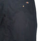 Mens Black Dickies Pleated  Trousers