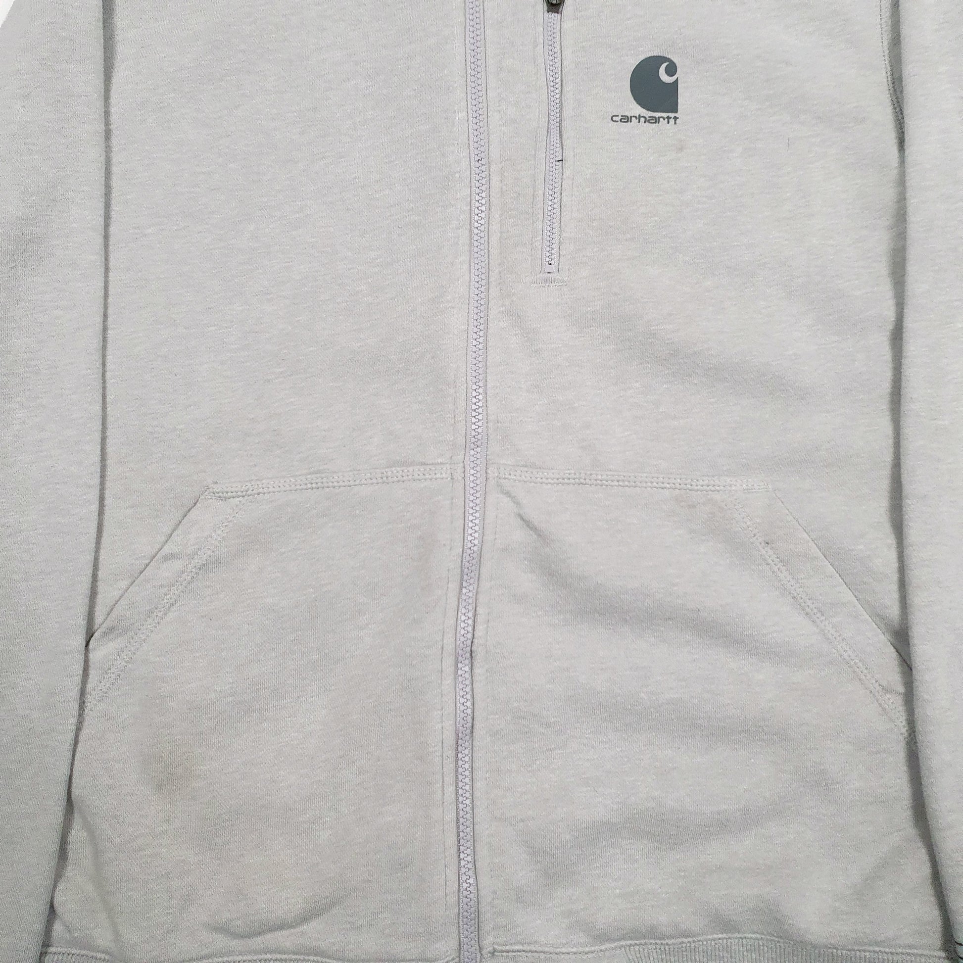 Mens Grey Carhartt  Full Zip Jumper