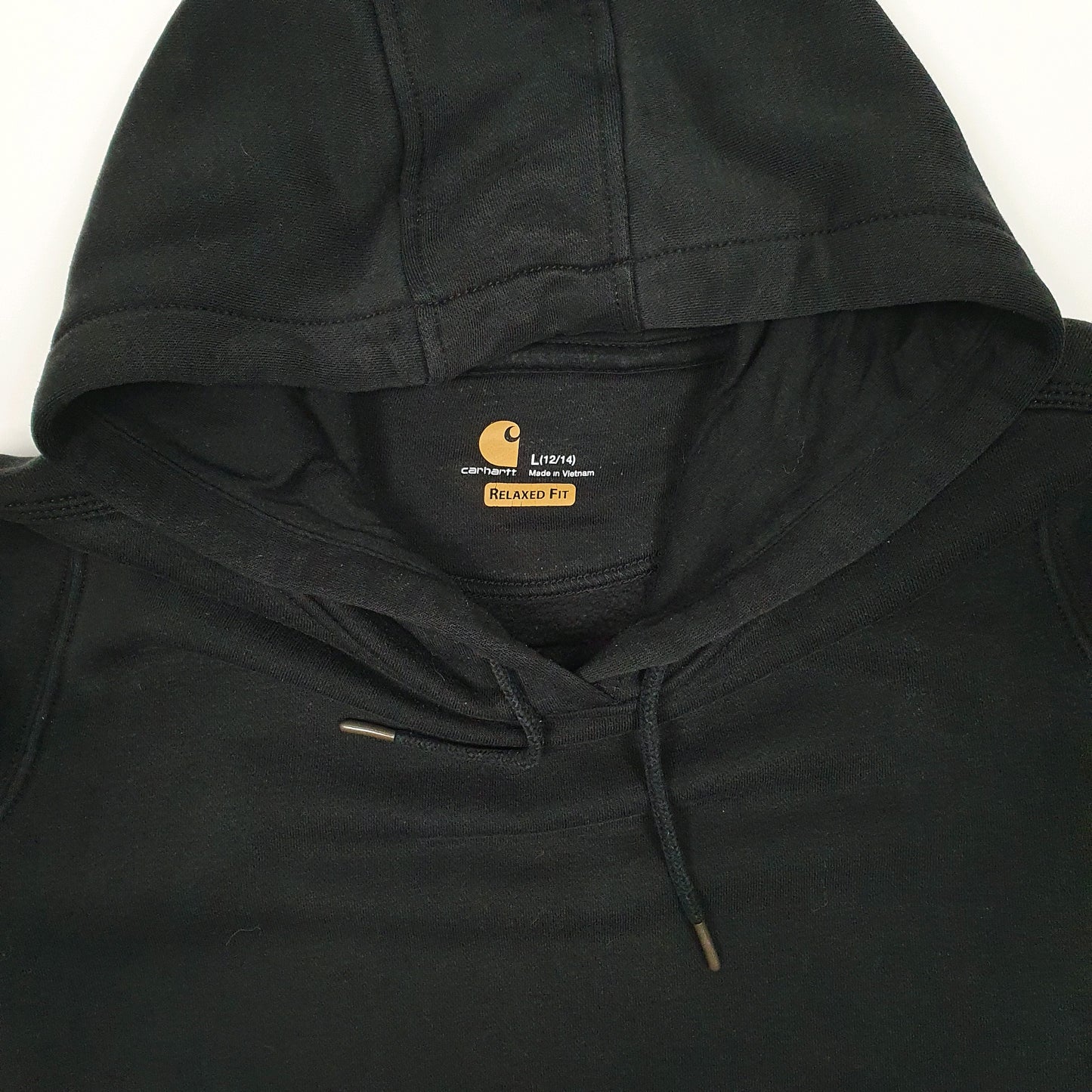 Womens Black Carhartt  Hoodie Jumper