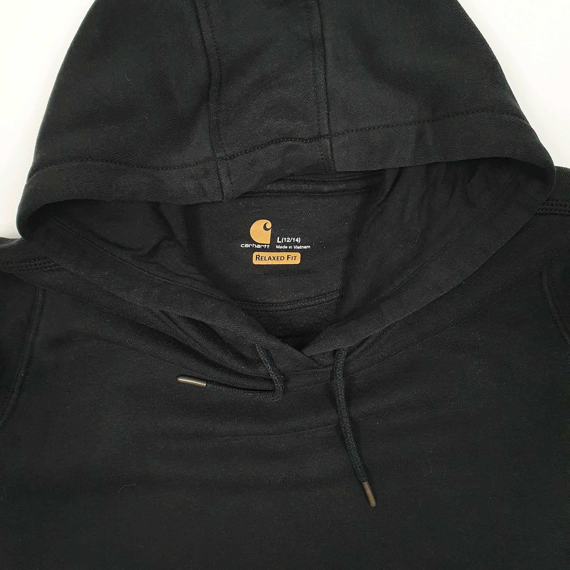 Womens Black Carhartt  Hoodie Jumper