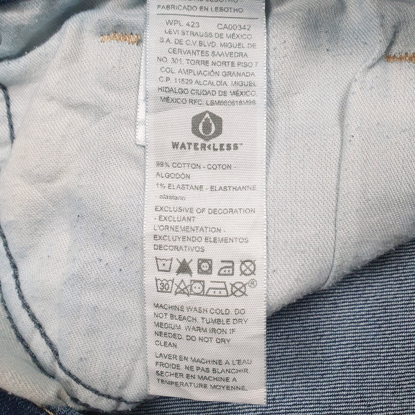 Mens Blue Levis   Jeans