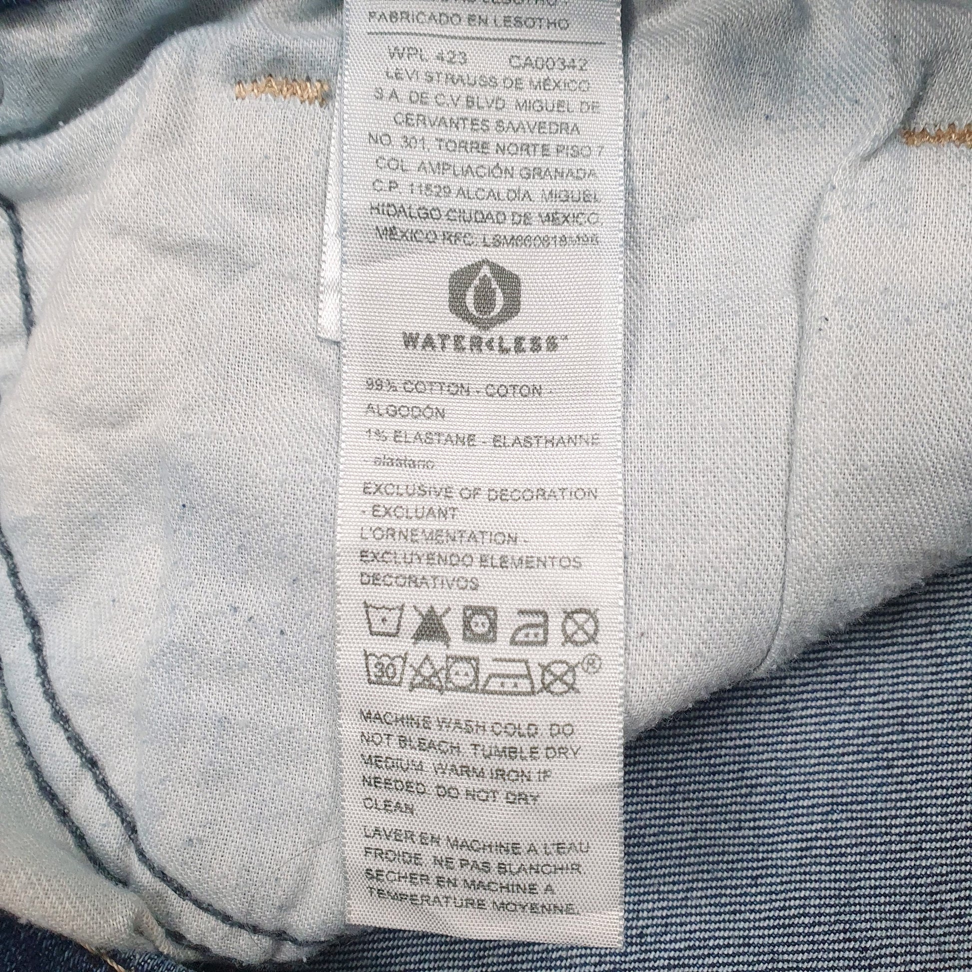 Mens Blue Levis   Jeans