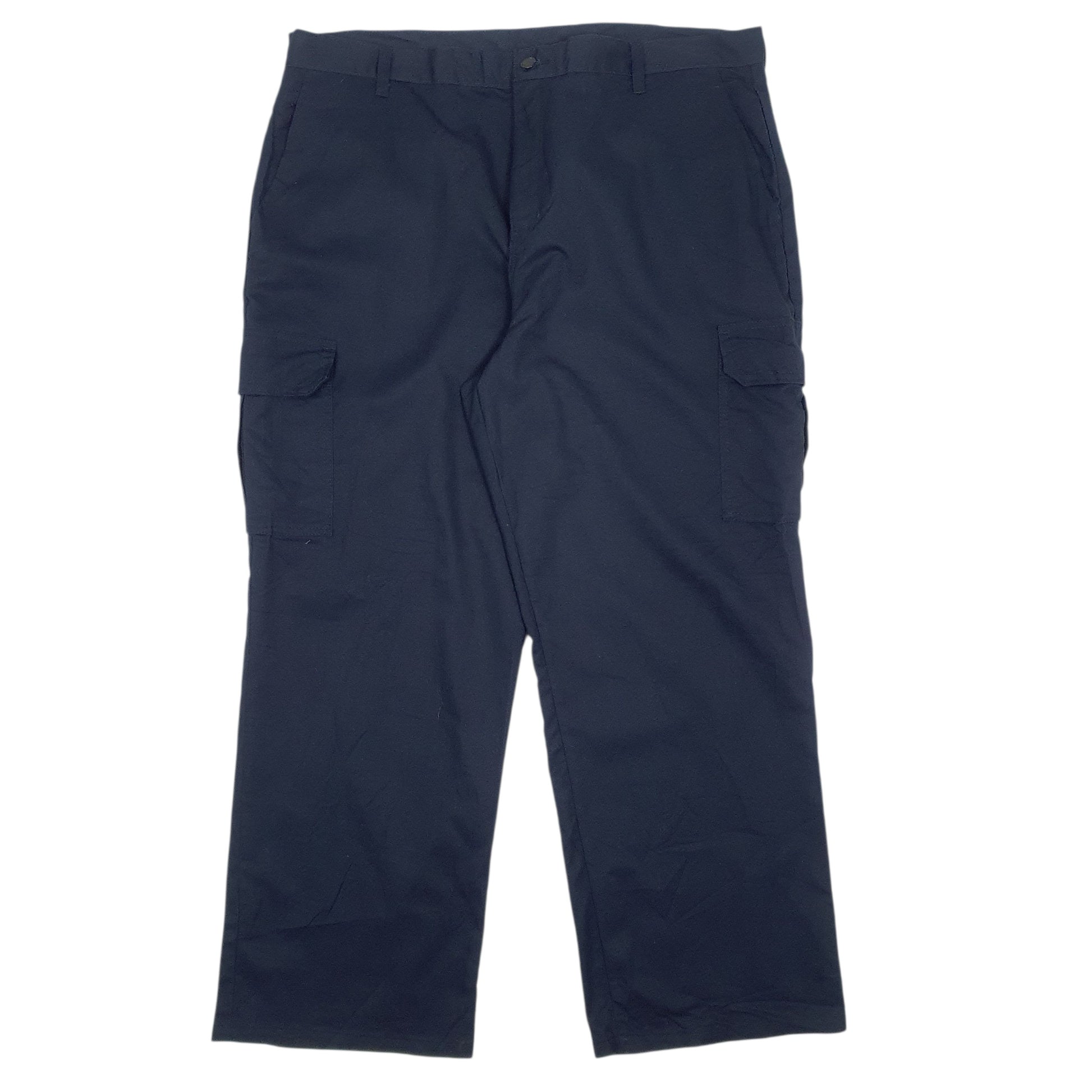Mens Navy Dickies Workwear Chino Trousers