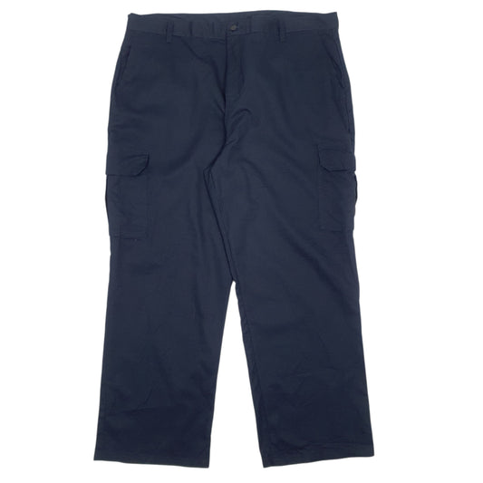 Mens Navy Dickies Workwear Chino Trousers