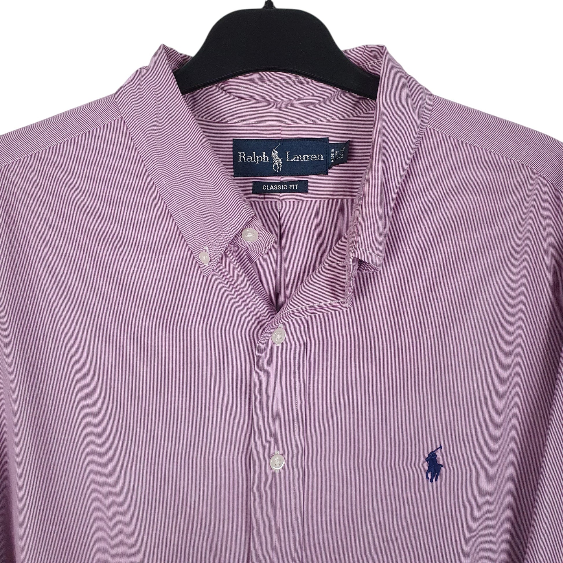 Mens Purple Ralph Lauren   Shirt