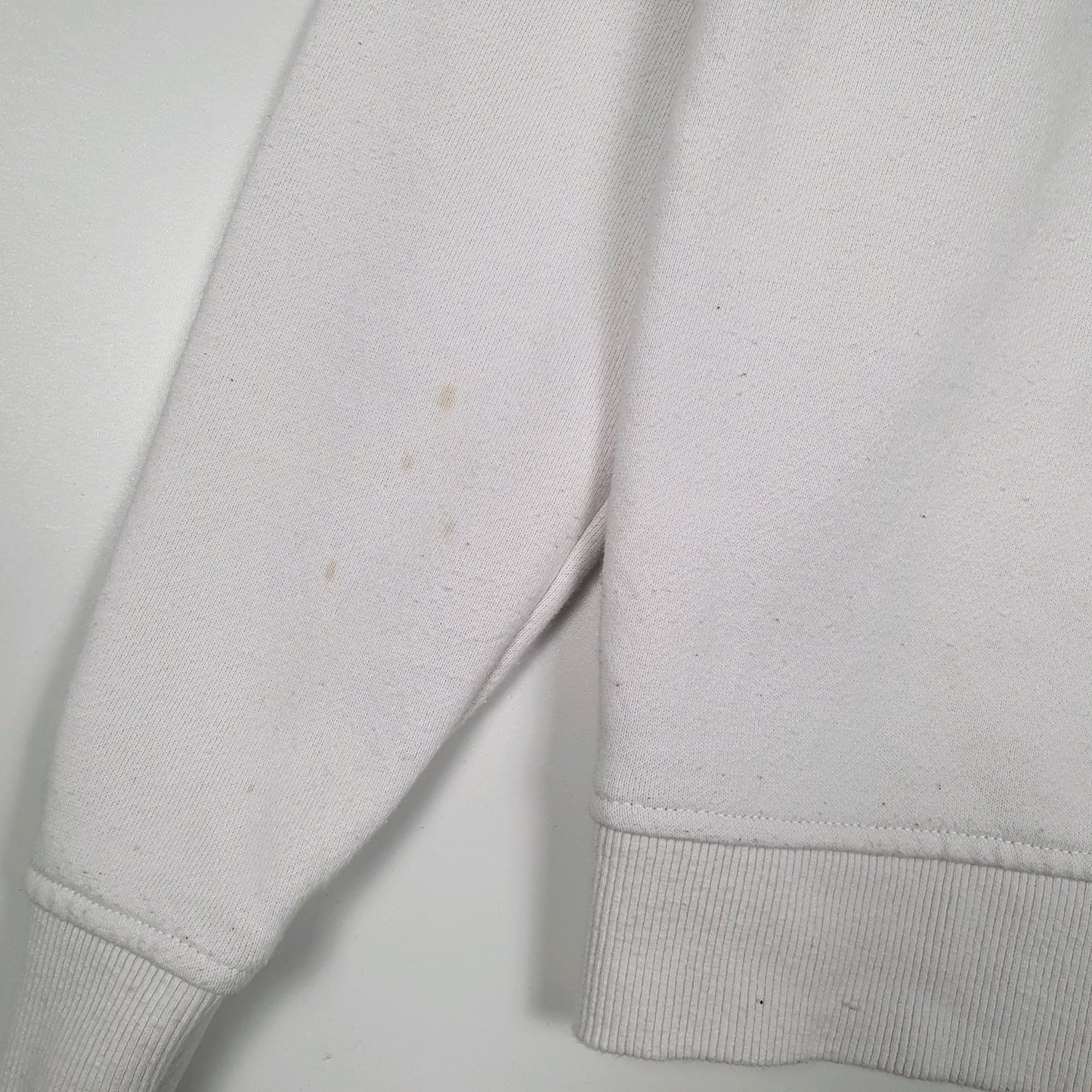 Womens White Fila  Crewneck Jumper