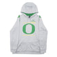 Mens Grey Nike Dri-Fit Oregon Ducks Hoodie Jumper