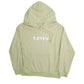 Mens Green Levis Lightweight Hoodie Jumper