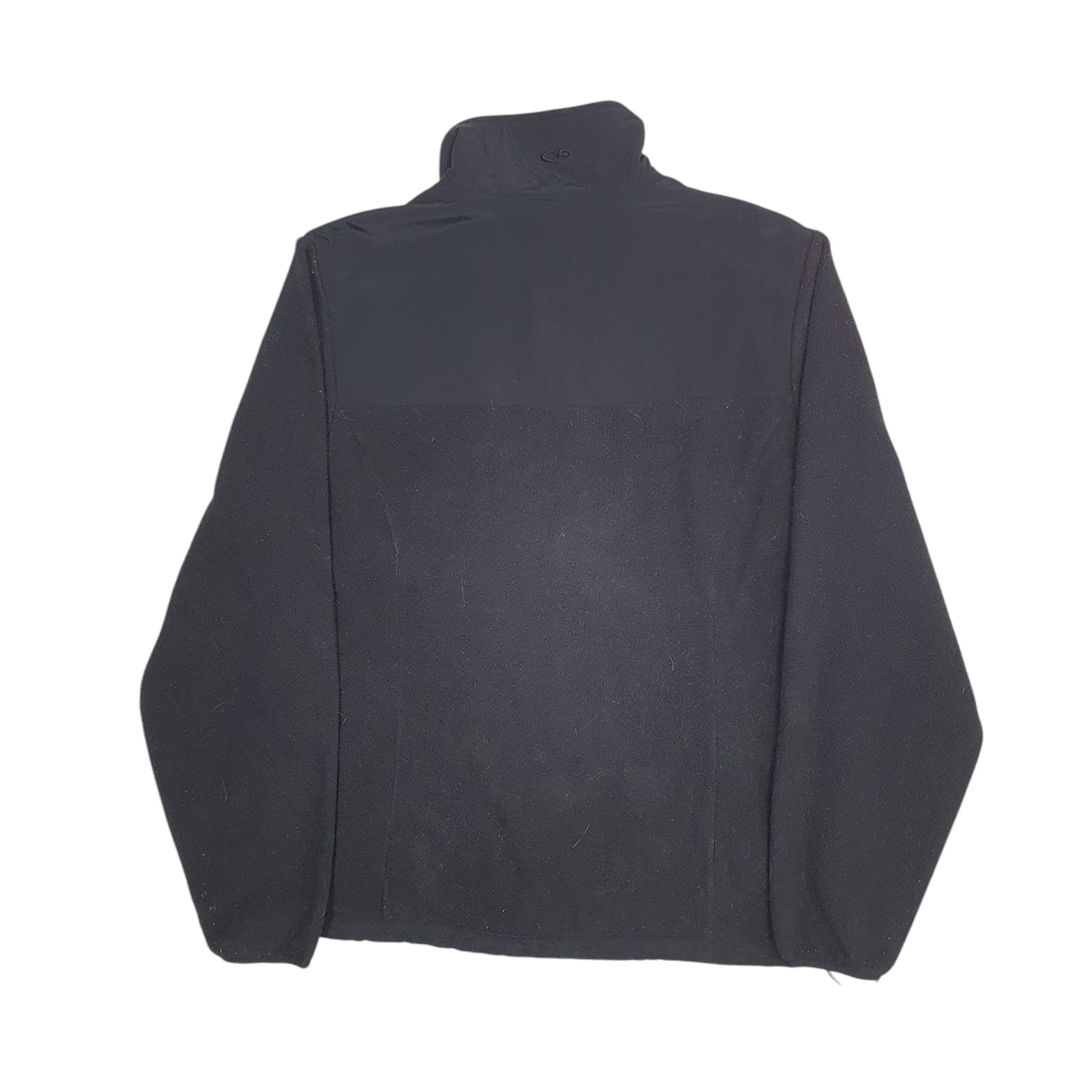 Womens Black Champin  Full Zip Jumper