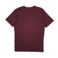Mens Burgundy Carhartt   T Shirt