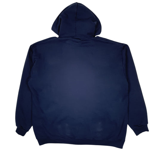 Mens Navy MLB Detroit Tigers Baseball Hoodie Full Zip Jumper