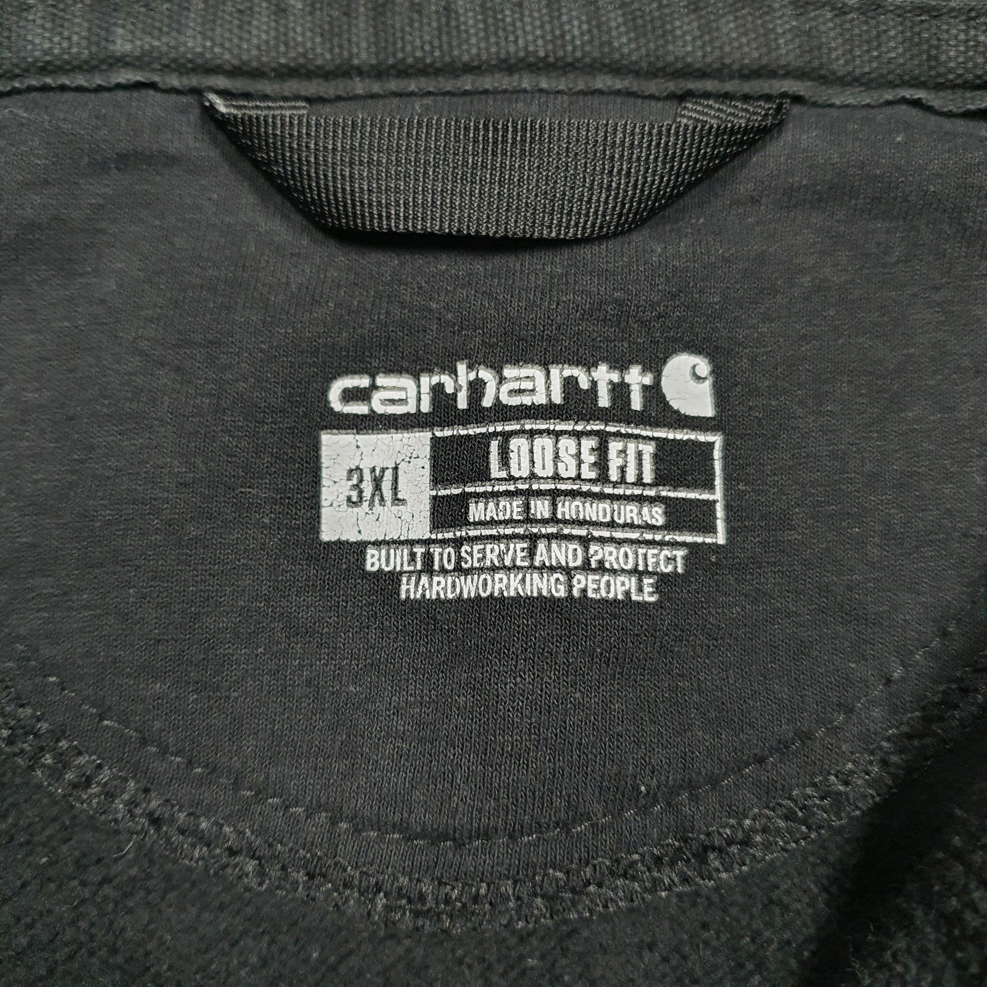 Mens Black Carhartt  Hoodie Jumper