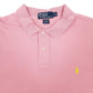 Mens Pink Polo Ralph Lauren  Crewneck Polo Shirt