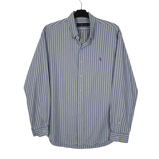 Mens Blue Ralph Lauren  Long Sleeve Shirt