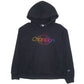 Womens Black Champion Reverse Weave Spellout Hoodie Jumper