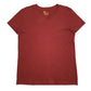Womens Red Carhartt  Short Sleeve T Shirt