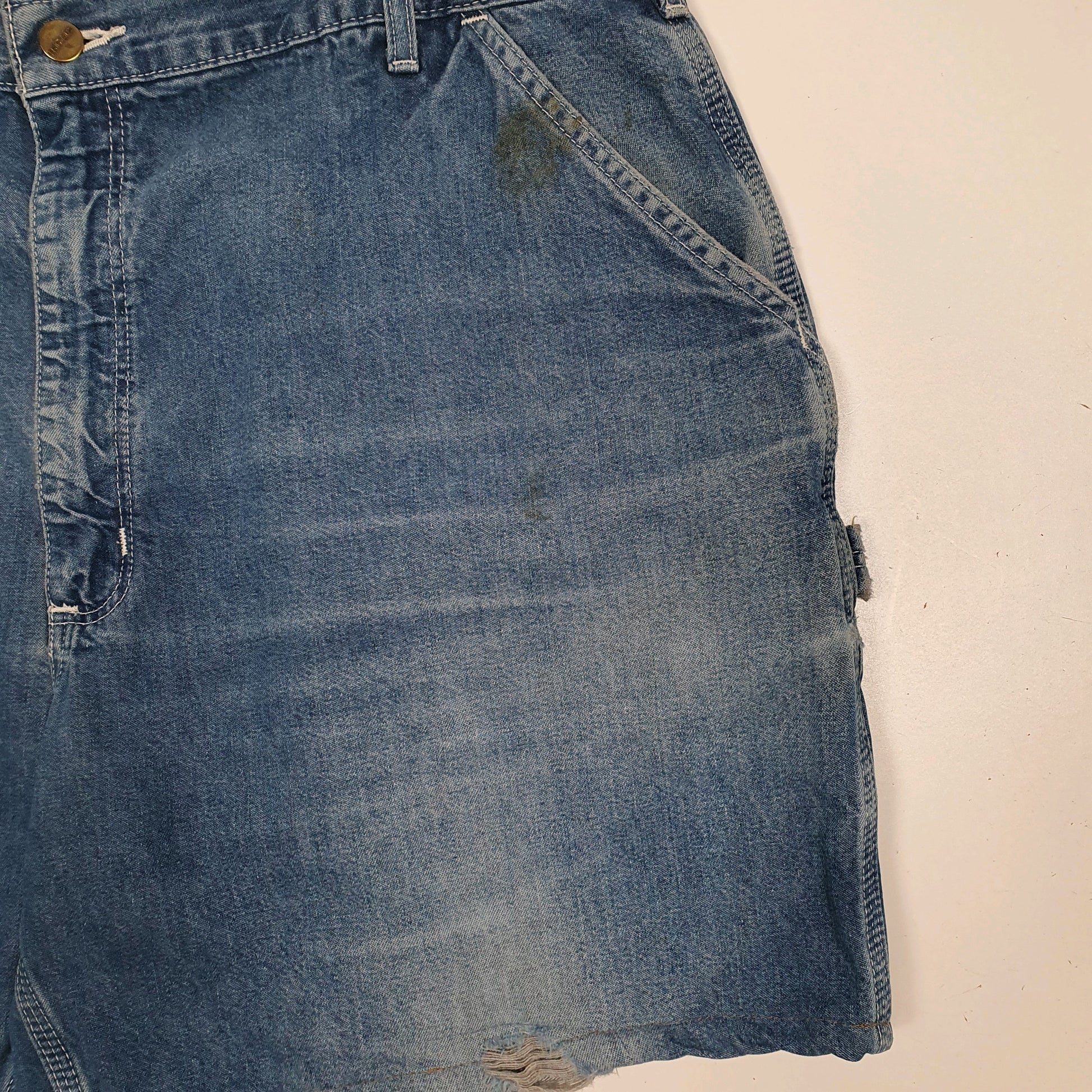 Mens Blue Carhartt Vintage 00s  Shorts