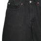 Mens Black Levis 550 Vintage 00s  Shorts