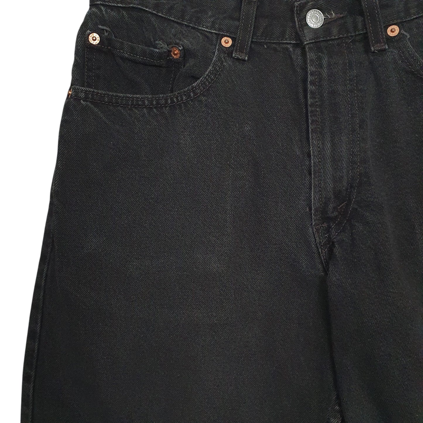 Mens Black Levis 550 Vintage 00s  Shorts