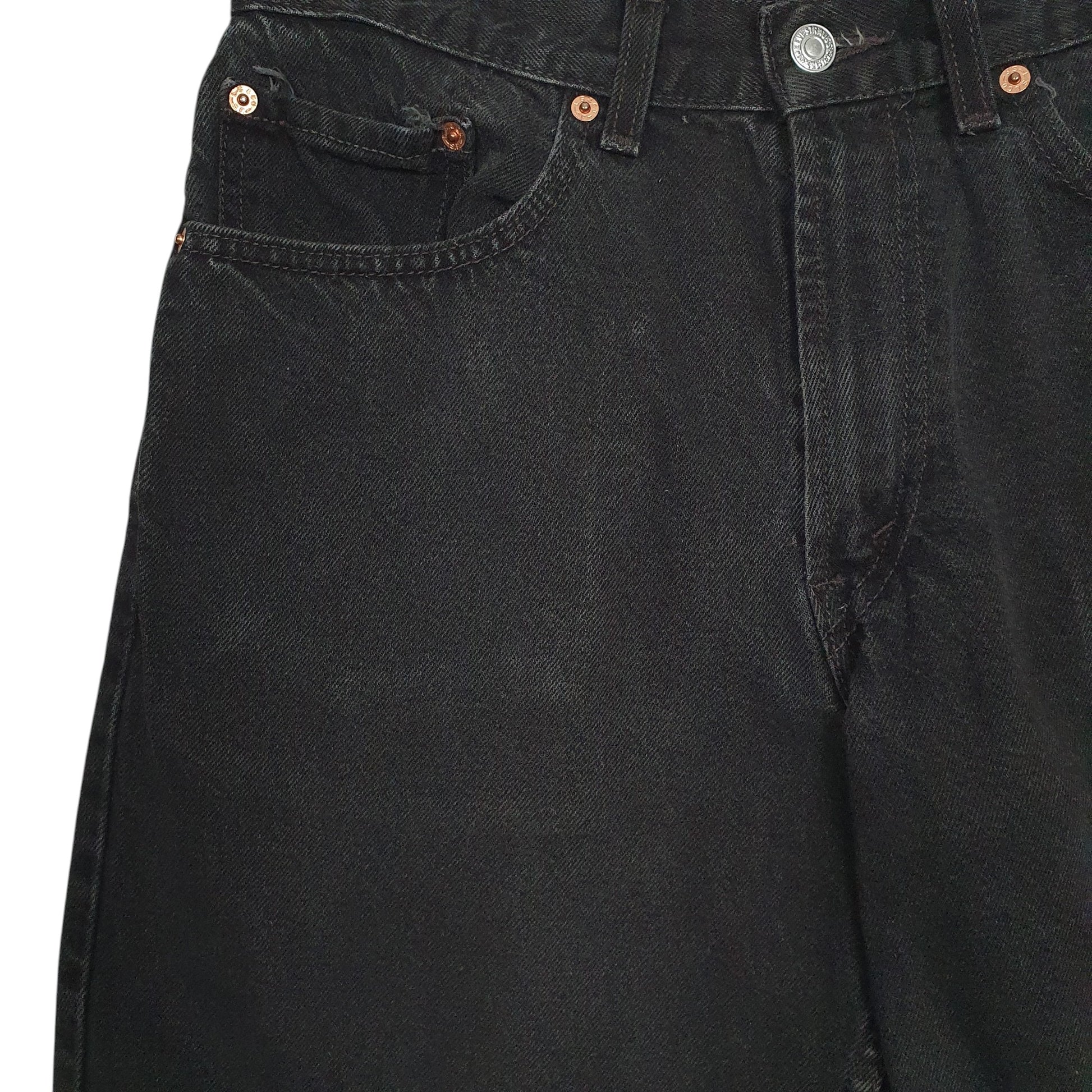 Mens Black Levis 550 Vintage 00s  Shorts