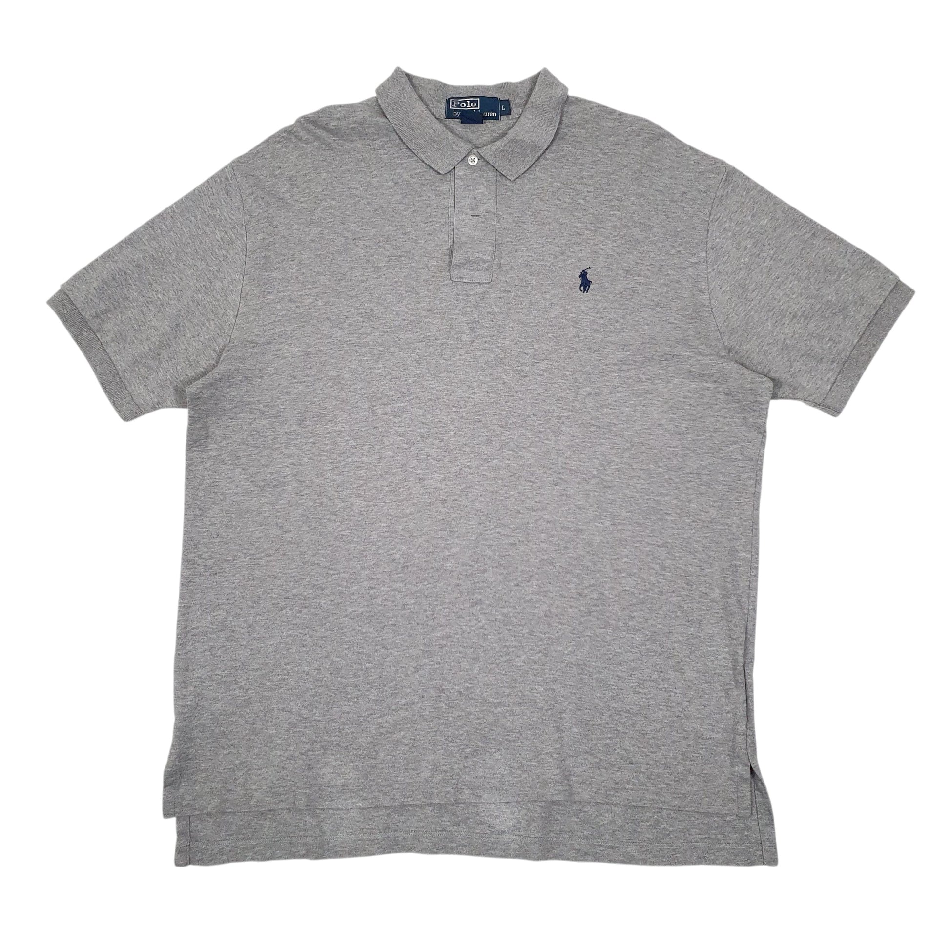 Mens Grey Polo Ralph Lauren  Short Sleeve Polo Shirt