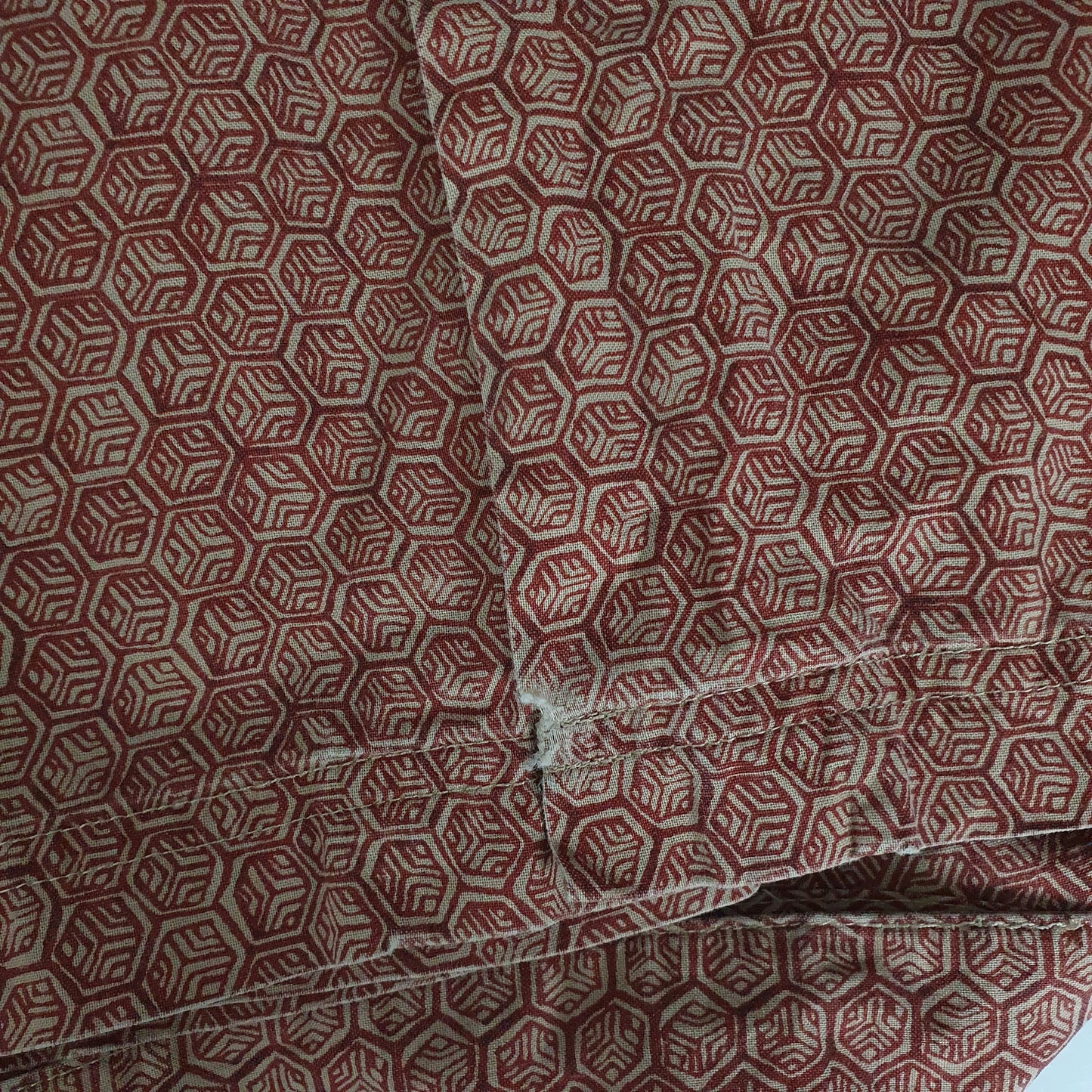 Mens Burgundy L.L.Bean   Shirt