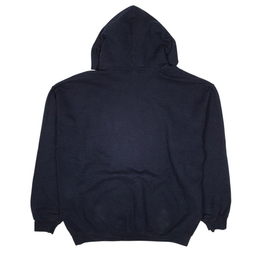 Mens Navy Gildan Michigan Bears Hoodie Jumper