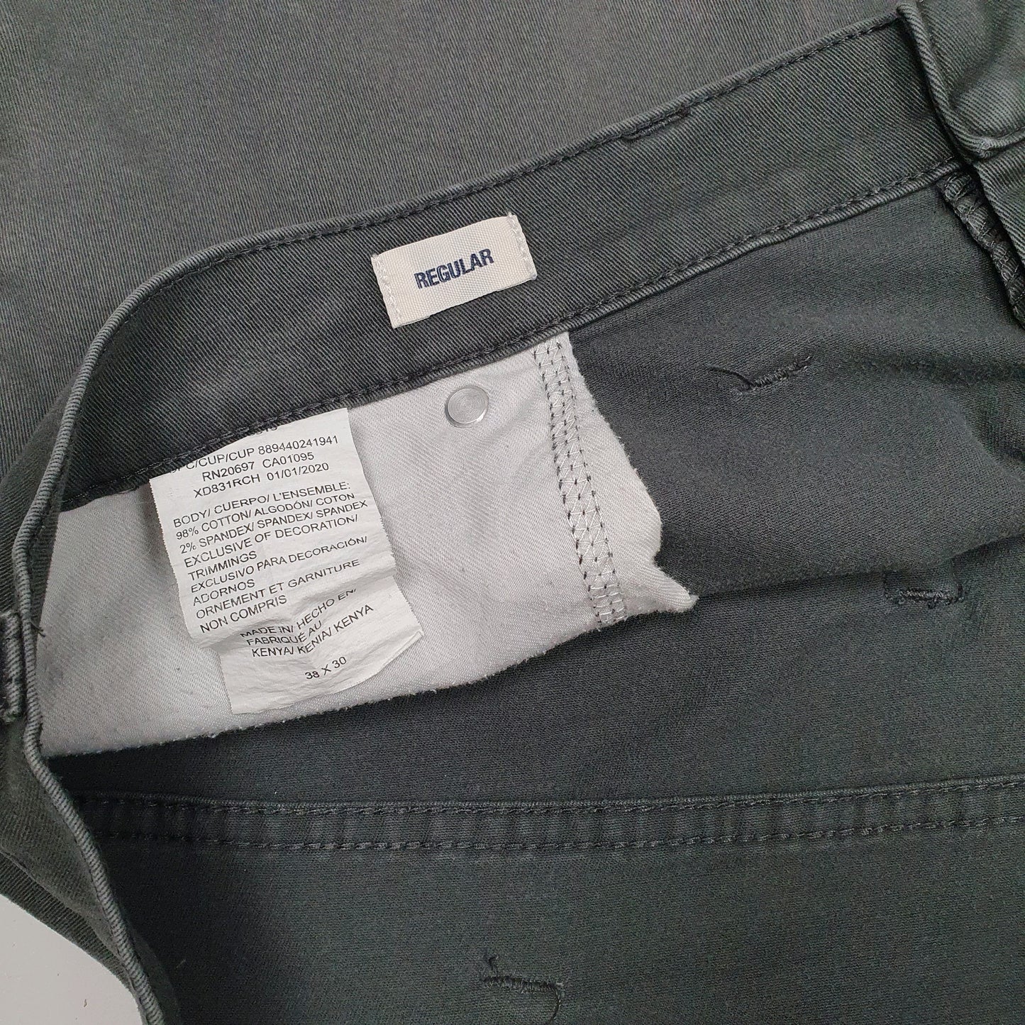 Mens Grey Dickies   Shorts