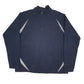 Mens Navy Champion  Quarter Zip Jumper