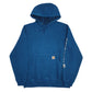 Mens Blue Carhartt  Hoodie Jumper