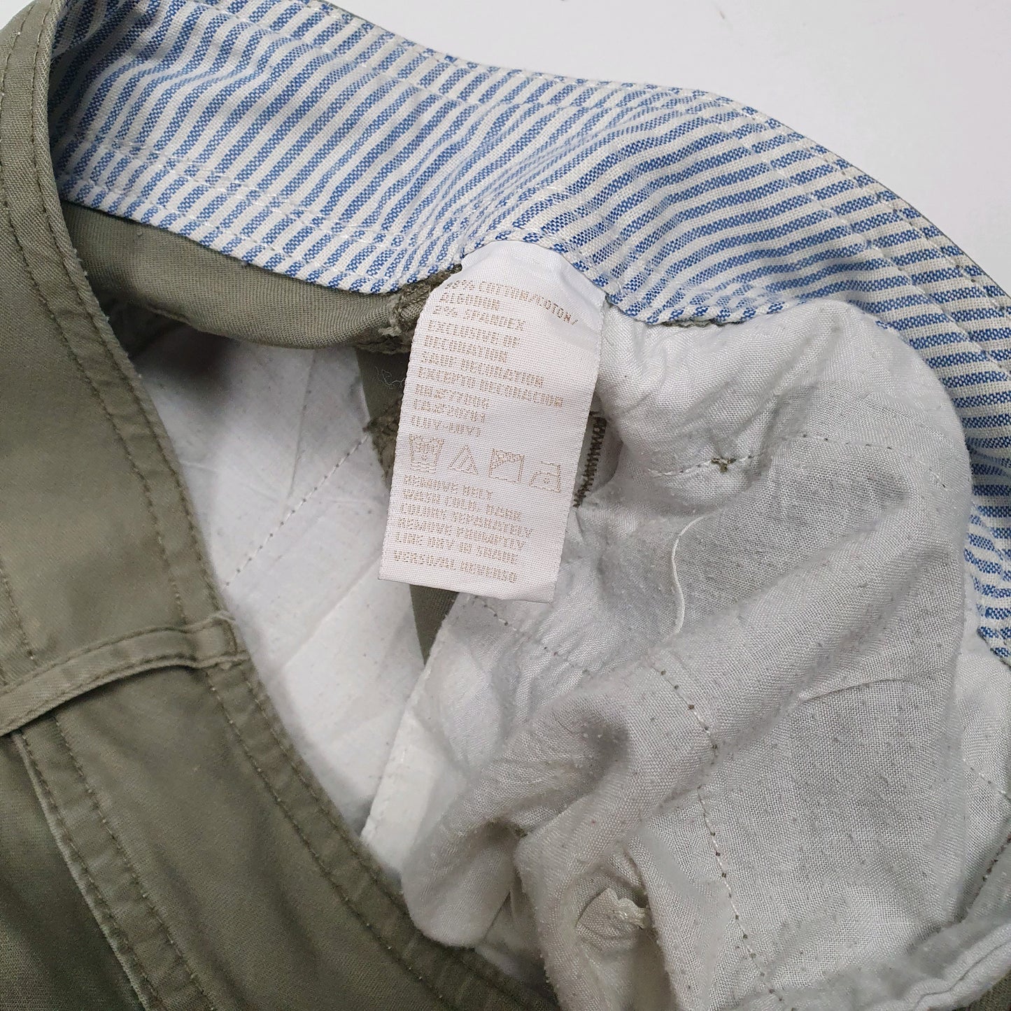 Womens Olive Tommy Hilfiger   Shorts