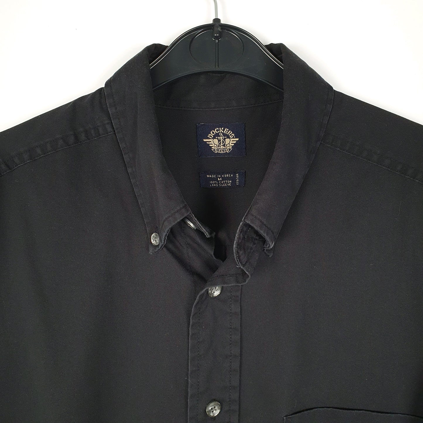 Mens Black Dockers   Shirt