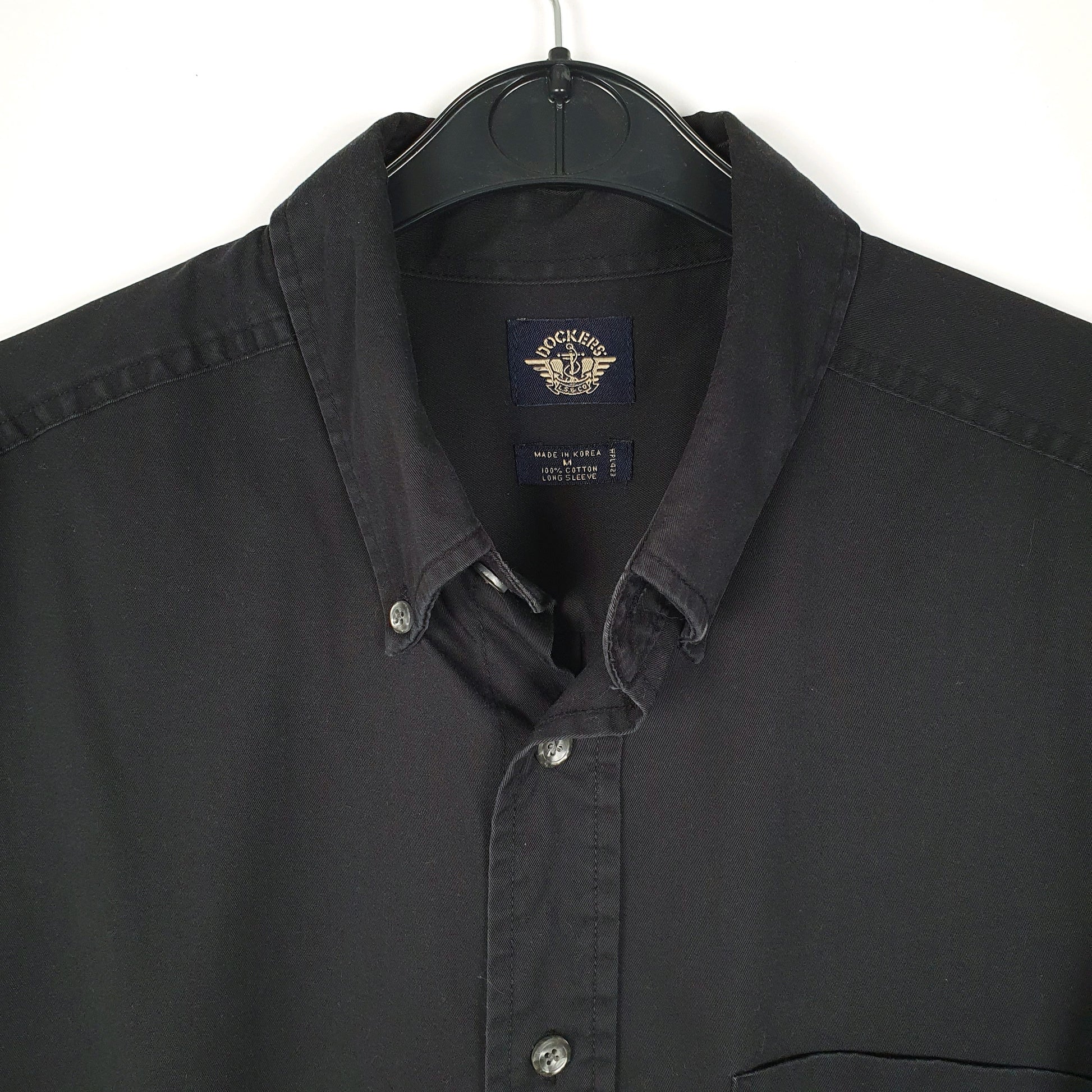 Mens Black Dockers   Shirt
