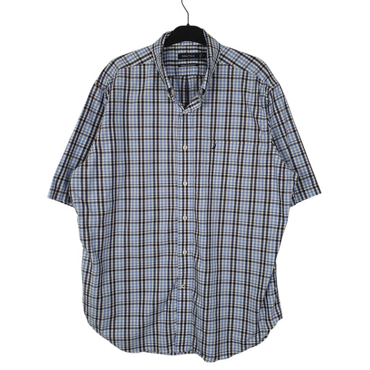 Mens Blue Nautica  Short Sleeve Shirt