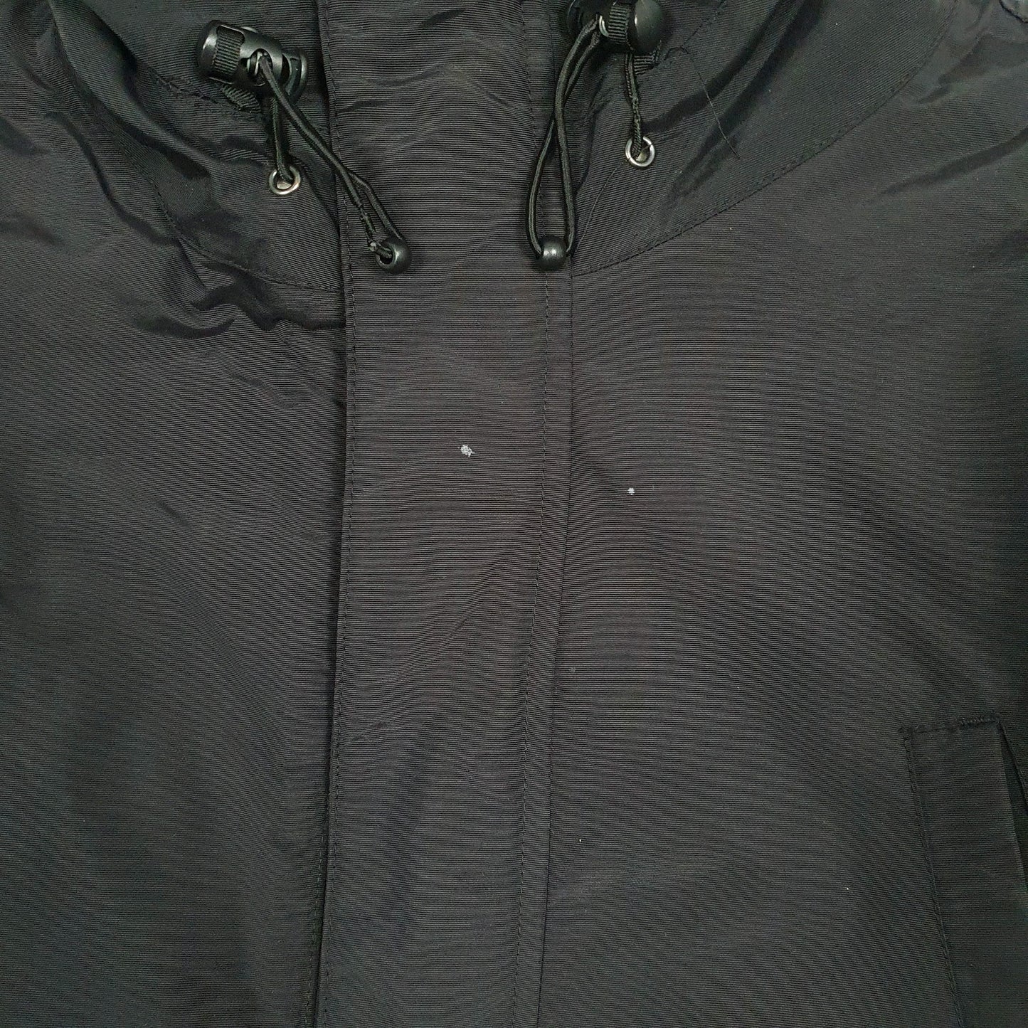 Mens Black Dickies  Full Zip Coat