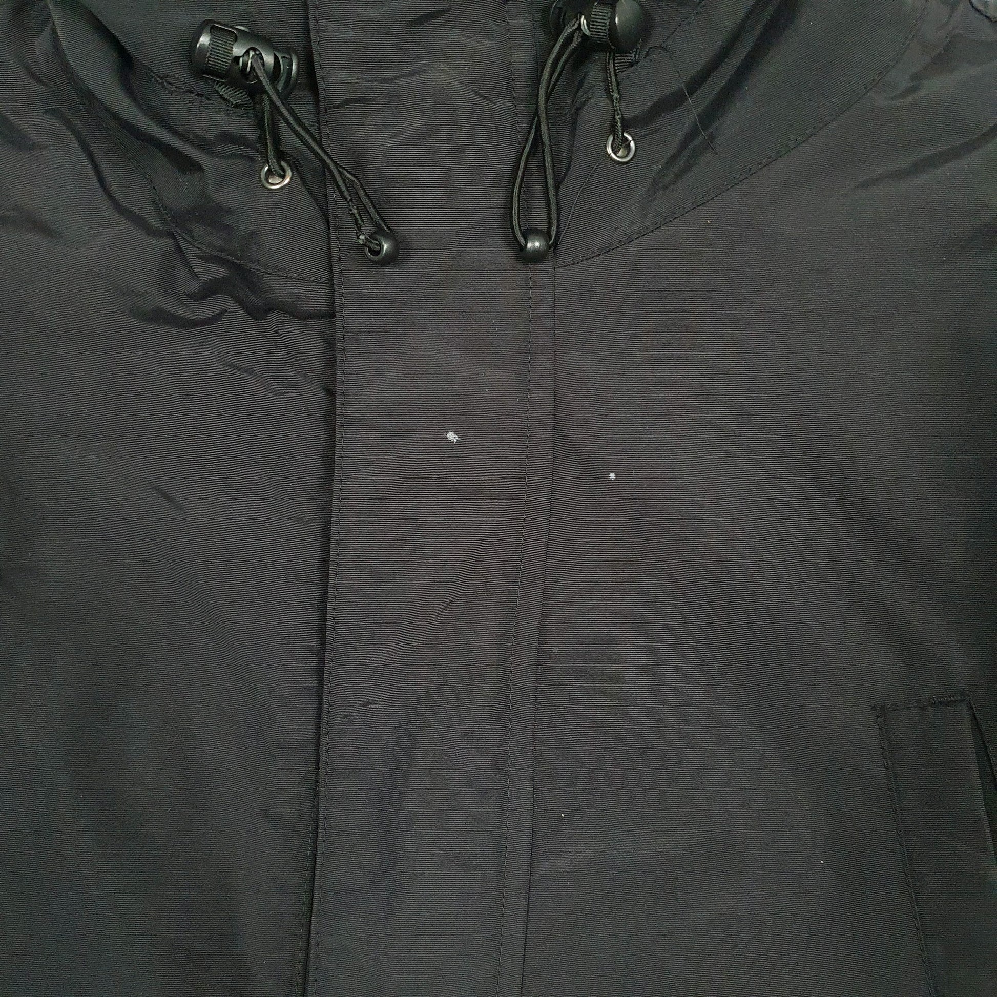 Mens Black Dickies  Full Zip Coat