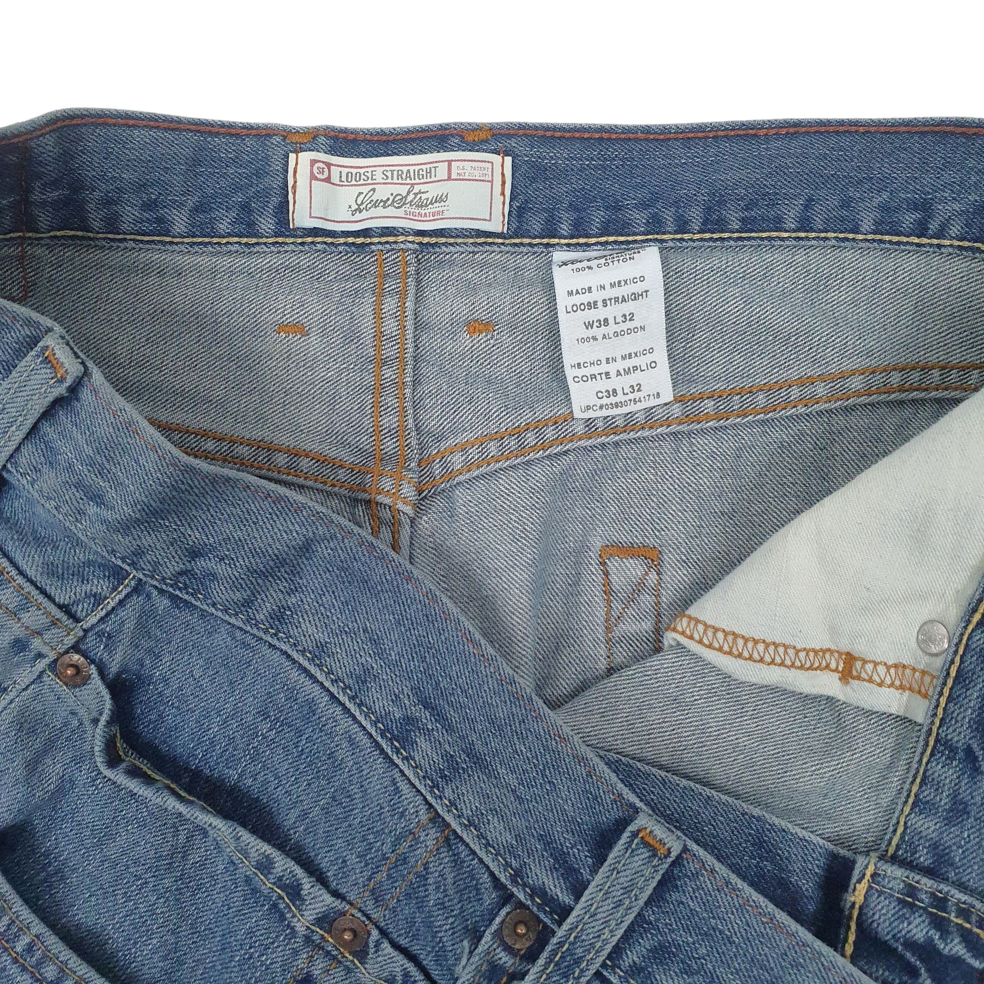 Mens Blue Levis   Jeans