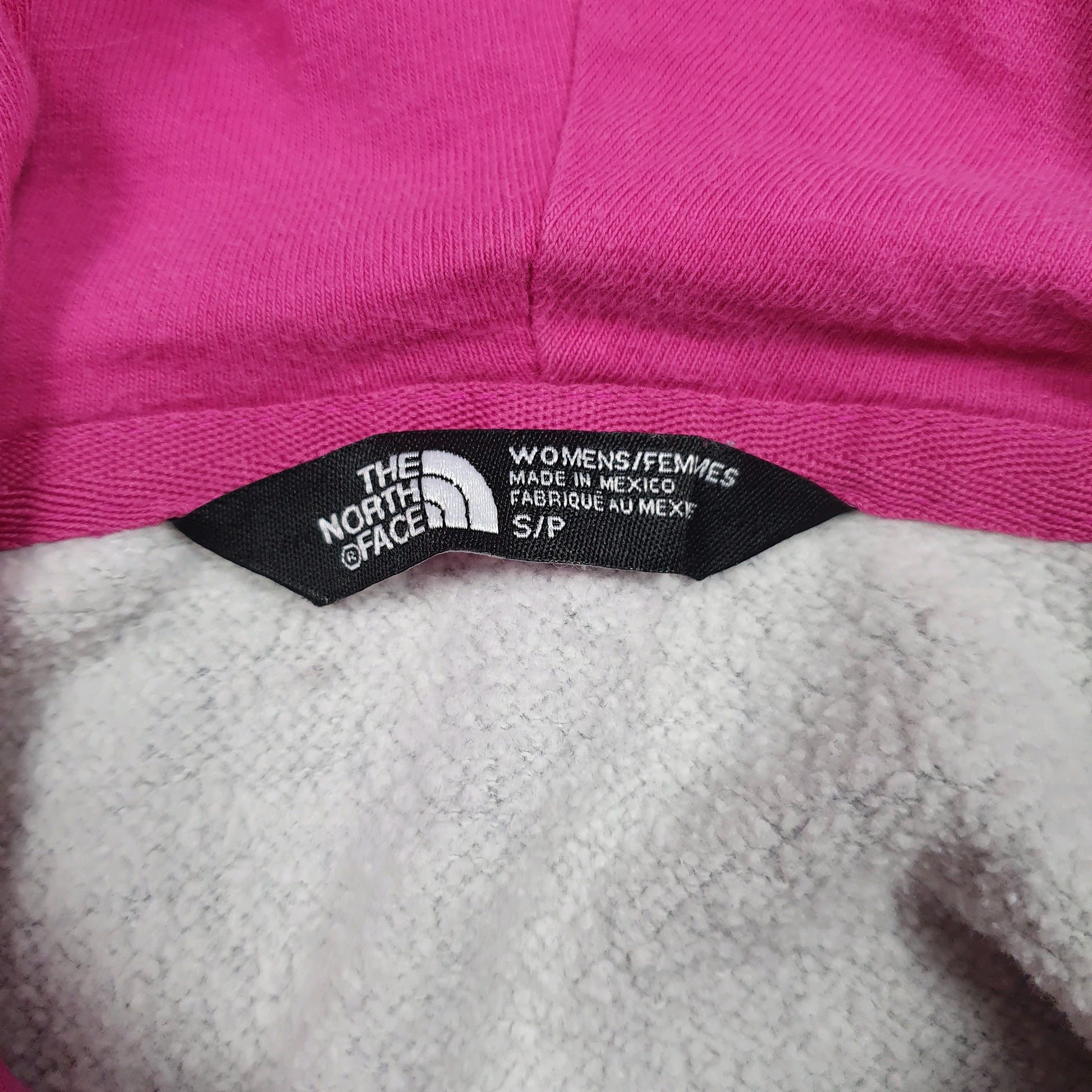 Womens Grey The North Face Spellout Hoodie Jumper