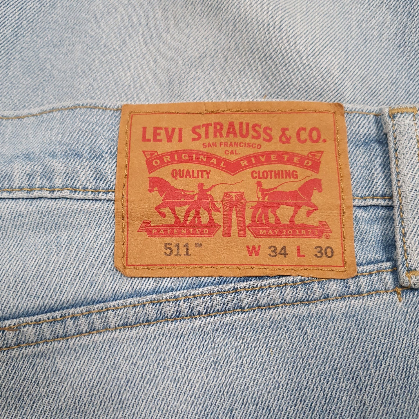 Mens Blue Levis   Jeans