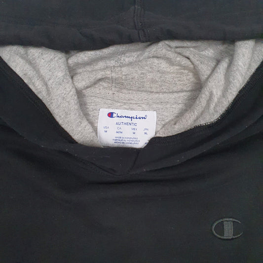Mens Black Champion  Hoodie Jumper