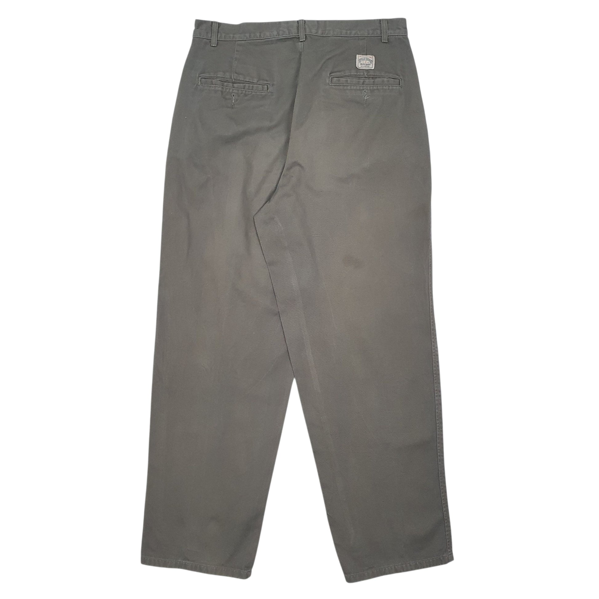 Mens Grey Polo Ralph Lauren Vintage Made In USA  Trousers
