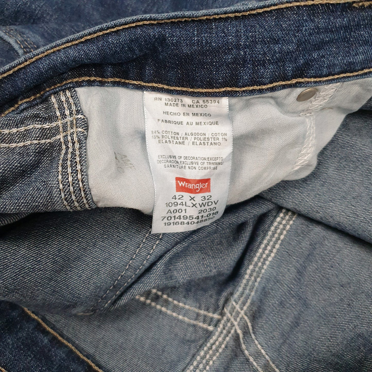 Mens Blue Wrangler   Jeans