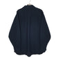 Mens Navy L.L.Bean Thick Chamois  Shirt