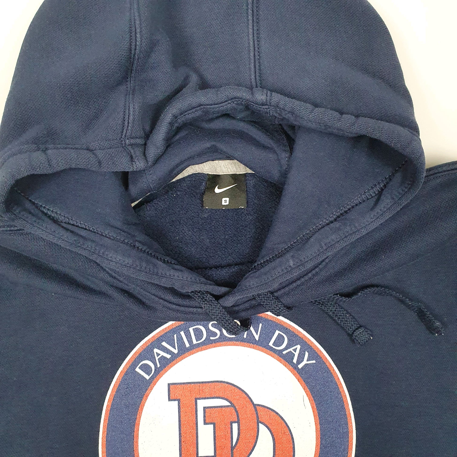 Mens Navy Nike Davidson Day Soccer Hoodie Jumper