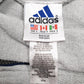 Mens Blue Adidas Vintage 90s Reversible Hoodie Coat